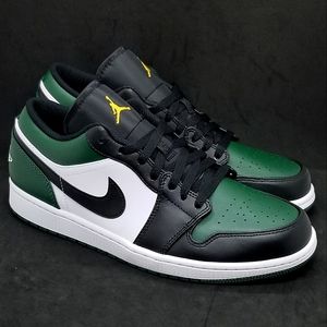 🐉Air Jordan 1 Low 'Green Toe' Size 10 Men